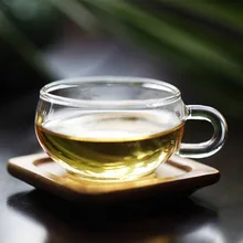 Маленькая чашка высокого боросиликатного пирекс чашки для чайной церемонии кунг-фу кофейная кружка набор Специальный экспорт