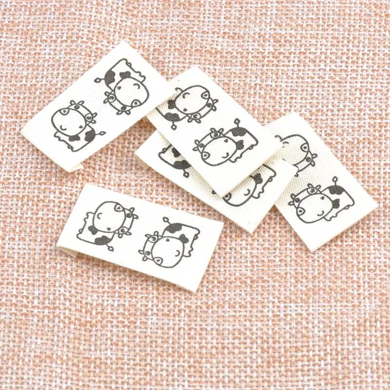 

50pcs in stock washable cloth woven labels clothes name label sew in folding hanging tag garment Personalized 20x37mm cp1528