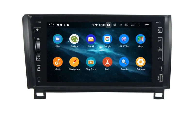 Top Two din 9"touch screen android 9.0 car multimedia player for toyota Sequoia Tunda 2012 with octa core 4G RAM 64G ROM gps navi 1