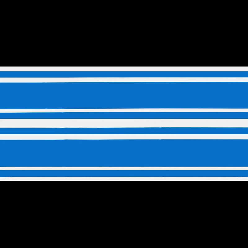 2pcs 183x8cm DIY Car Body Hood Vinyl Racing Stripe Pinstripe Sticker Decal