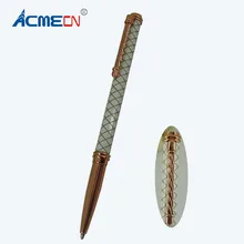 ACMECN крутая модная шариковая ручка дизайн проверяемый узор тонкая Шариковая ручка для женских подарков гладкие Офисные инструменты для письма