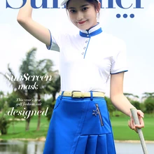 Высокое качество! PGM одежда для гольфа короткая женская юбка летняя женская плиссированная теннисная мини-юбка-брюки платье со складками