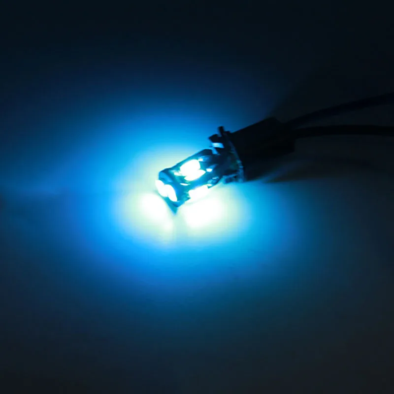 12В 3 Вт T10 5630 10SMD светодиодный осветительный прибор для Чтения номерного знака