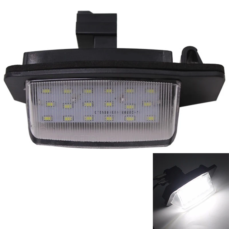 2 шт. 12 В Led Canbus Led Освещение номерного знака для Mitsubishi Outlander 2006~ Lancer Sportback 2008 Замена сборки