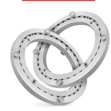 Aluminum alloy turntable Display rack,Swivel Plat Table rotary Glass rotating base,Non-slip,high load-bearing,furniture hardware