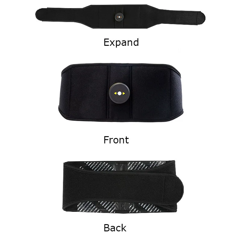 Waist Trimmer Vibration Belt Abdominal Muscle Exercise EMS Massager Waist Trainer Fat Burning Weight Loss Gym Fitness Machine