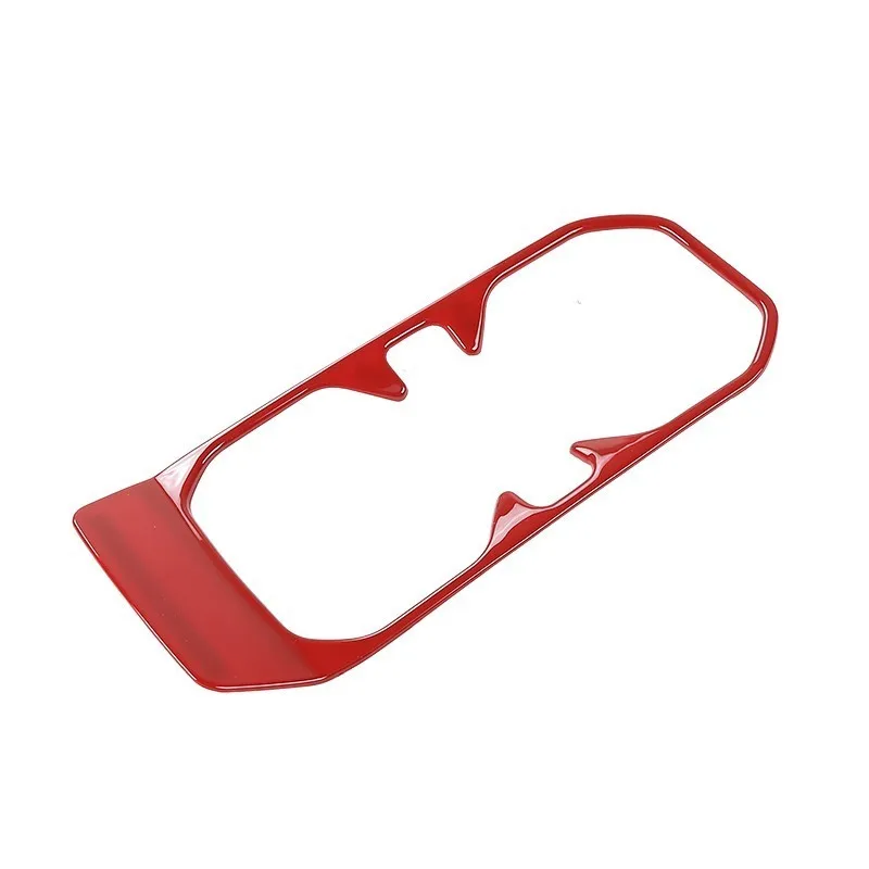 MOPAI интерьерные молдинги для Jeep Wrangler, автомобильный передний держатель для стаканов, декоративная крышка для Jeep Wrangler JL, автомобильные аксессуары - Название цвета: RED