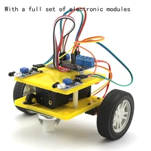 Model 7575 N20 Smart Car (Included System), Geared Motor DIY Robot Makes Toy Car Chassis Model 7575 N20 Smart Car (Included System), Geared Motor DIY Robot Makes Toy Car Chassis