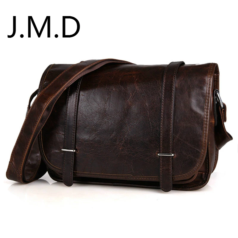 

J.M.D 2018 New High Quality 100% Real Cow Leather Vintage Shoulder Bag Messenger Crossbody Bag Woman Handbags 3118