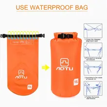 Портативный, для уличного спорта пляжная водонепроницаемая сумка плаванье сумка для хранения