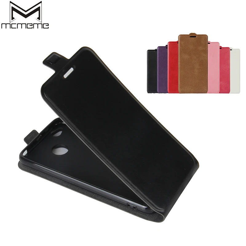 

MCMEME Flip Leathe Phone Cases For XIAOMI Redmi 4 4X Pro Case Luxury Silicone Protective Back Cover For Xiaomi Redmi Note 4 4X