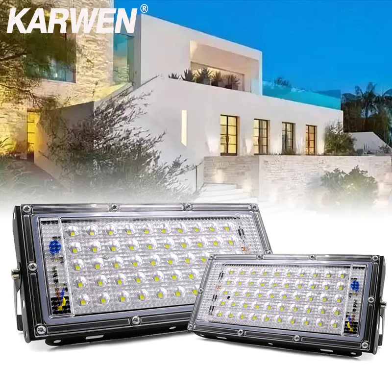 Светодиодный прожектор KARWEN 50 вт 220 в перем. Тока 240 водонепроницаемый Ip65 точечный
