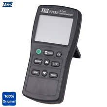 TES-1319A K термопара Вход промышленных цифровой термометр, термопара с удержания данных Функция