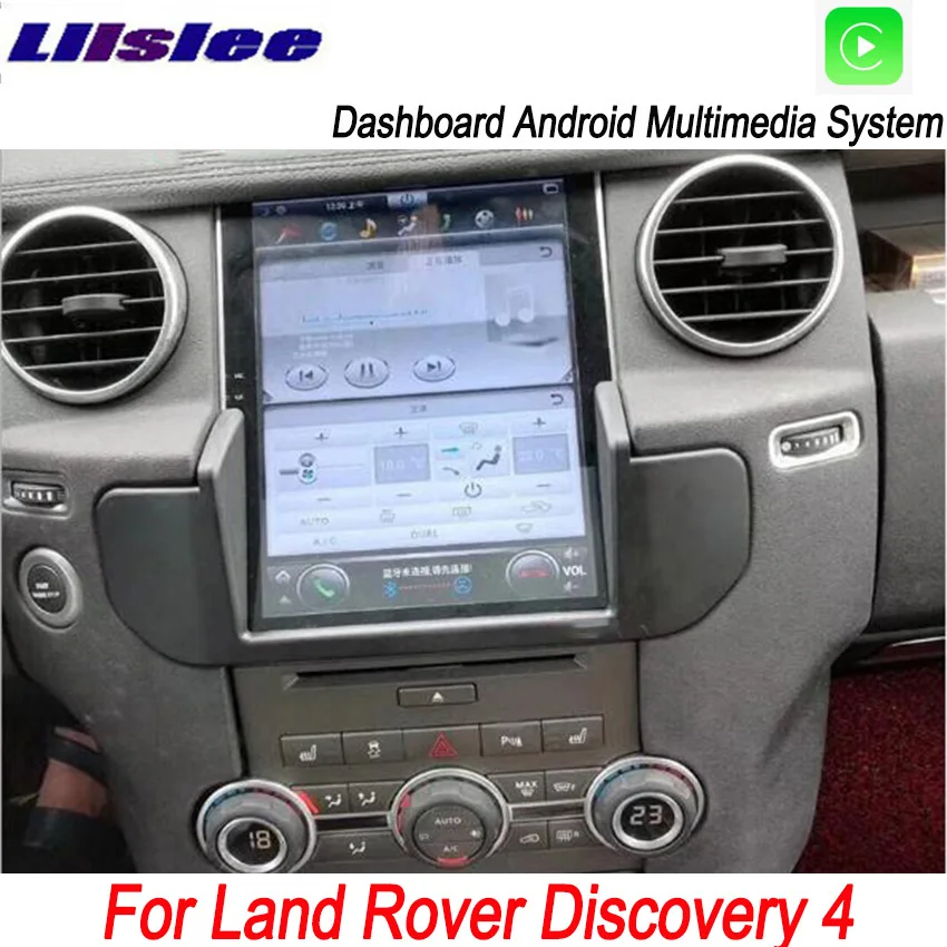 Liislee 2 din Android для Land Rover Discovery 4 большой экран Автомобильный мультимедийный плеер gps навигация Видео Радио Зеркало Ссылка Carplay