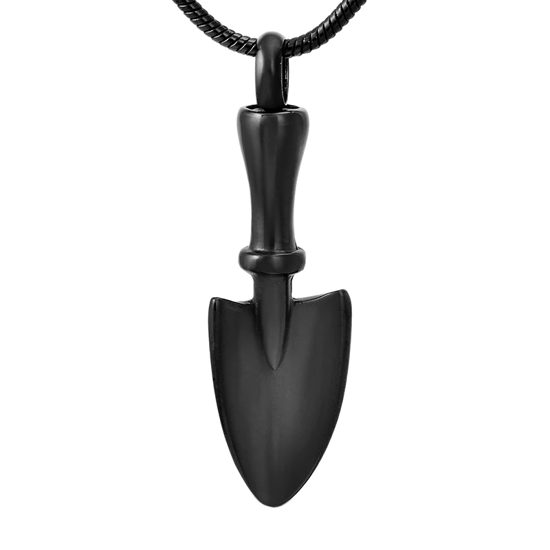 Ijd9498 Shovel Shape Cremation Urn Pendant 316l Stainless Steel Human Pet Cremation Ashes Jewelry Spade Memorial Urn Necklace 316l Stainless Steel Stainless Steelcremation Urn Pendant Aliexpress