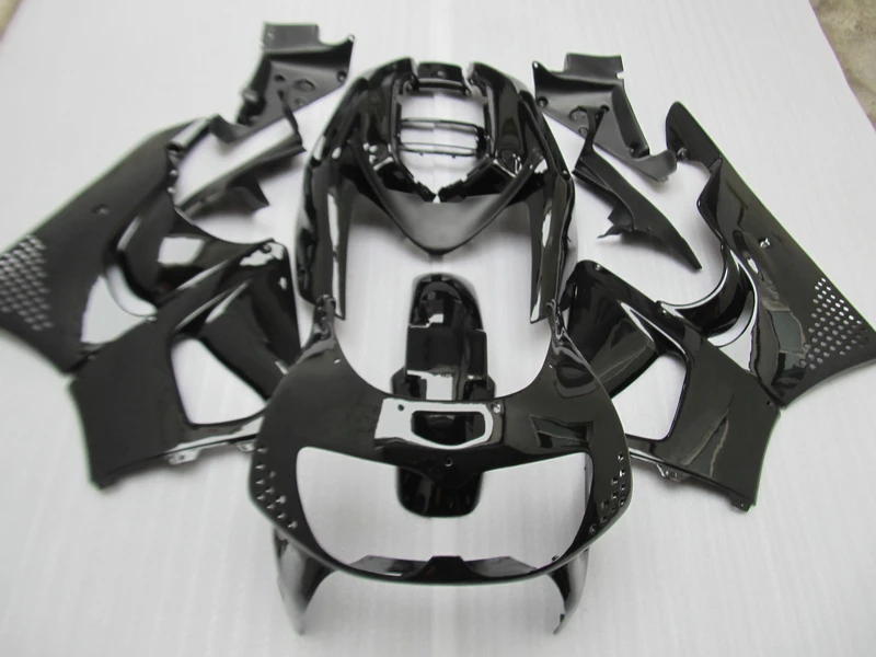 Набор глянцевых черных обтекателей для Honda CBR900RR 96 97 CBR893 1996 1997 OT22|fairing kit|fairing kit