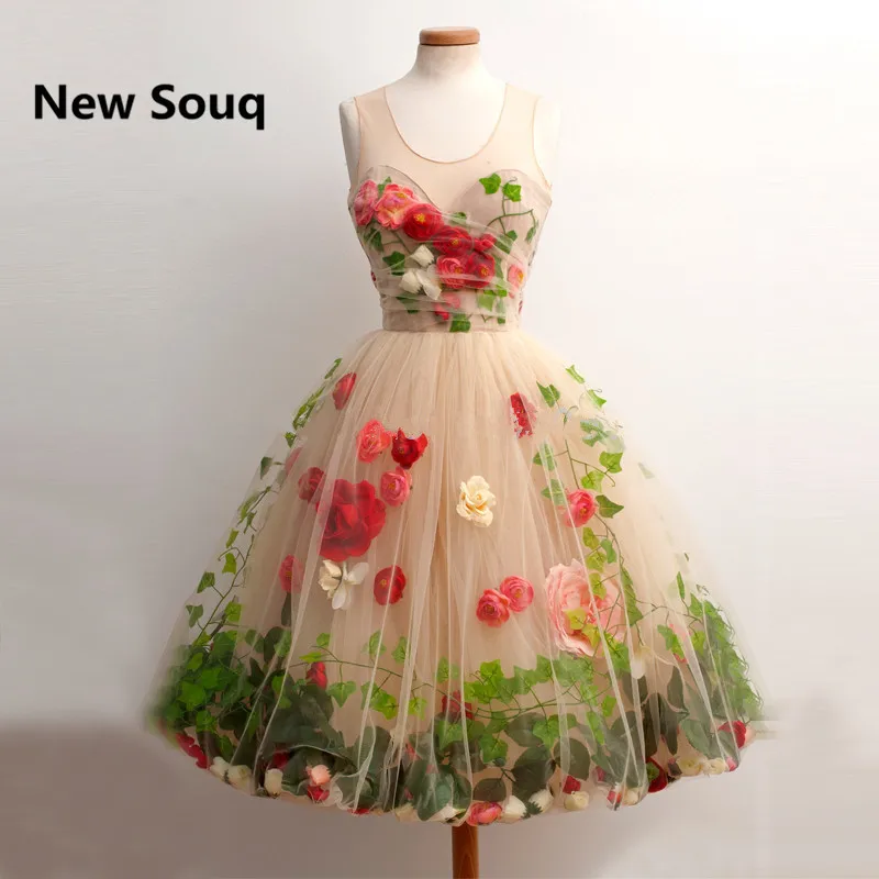 flower homecoming dresses