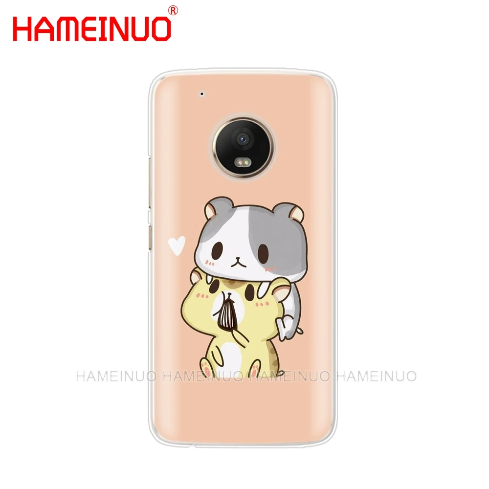 HAMEINUO Kawaii Molang с рисованным аниме собаки кошки кожаный чехол для мобильного телефона чехол для Motorola Moto x4 C G6 G5 G5S G4 Z2 Z3 PLAY PLUS