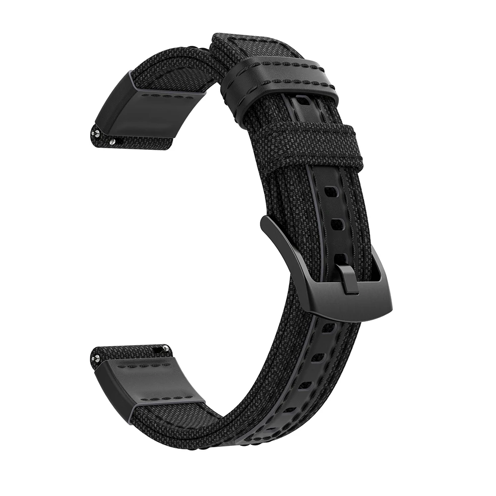 Нейлоновый ремешок для samsung Galaxy Watch 42 мм Active 2 44 мм 40 мм SM-R820 R830/Active 2 Band Браслет gear S2 спортивный ремешок для часов