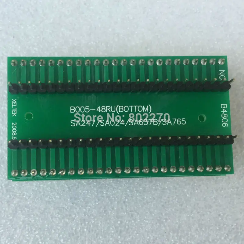 TSOP48 adapter/ adaptor/ IC socket for 48-pin ZIF socket universal programmer 