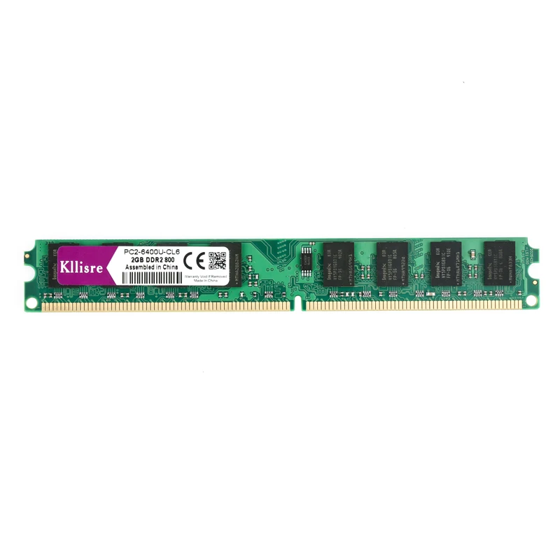 Оперативная память Kllisre DDR2 2 Гб 800 МГц 1 8 в 240Pin|ddr2 memory 2gb|ddr2 memorymemory 2gb |