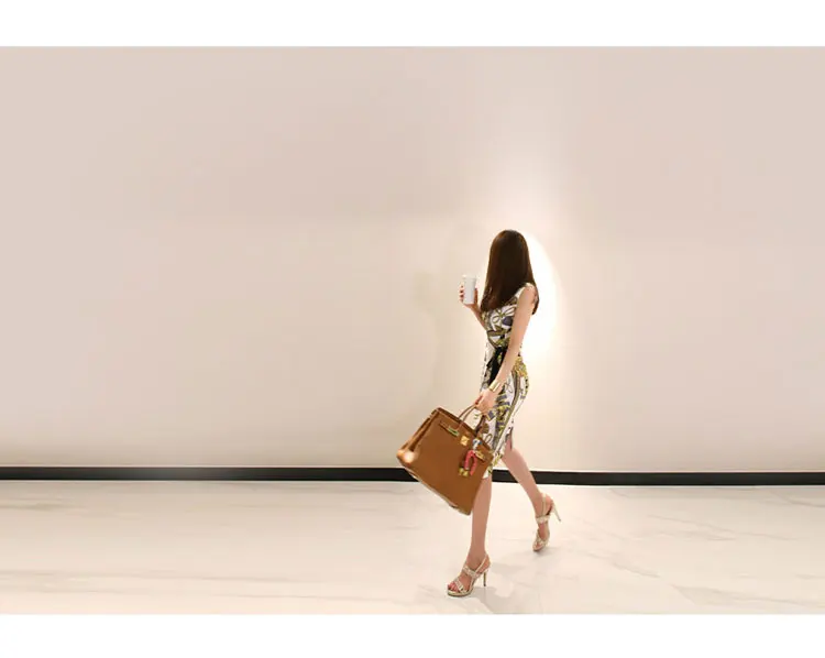 CINESSD женское винтажное облегающее платье летнее элегантное сексуальное платье до колена с цветочным принтом без рукавов с круглым вырезом Платье-туника