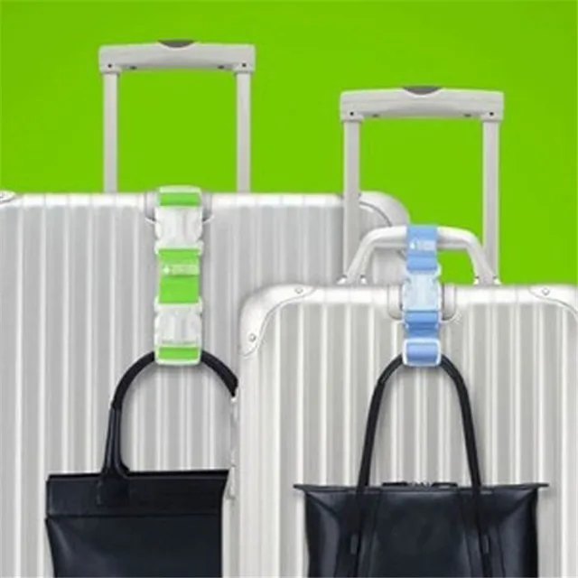 Luggage Suitcase Bags Hang Buckle Portable Travel Hanging Belt Anti Luggage Suitcase Bags Hang Buckle Portable Travel Hanging Belt Anti Lost Clip Add A