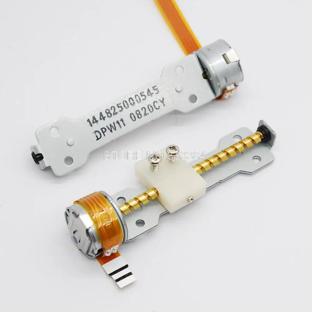 new 2pcs nidec 3v 6v dc 2 phase 4 wire micro stepper motor with slider dia15mm rod 50mm step new 2pcs nidec 3v 6v dc 2 phase 4 wire micro stepper motor with slider dia15mm rod 50mm step