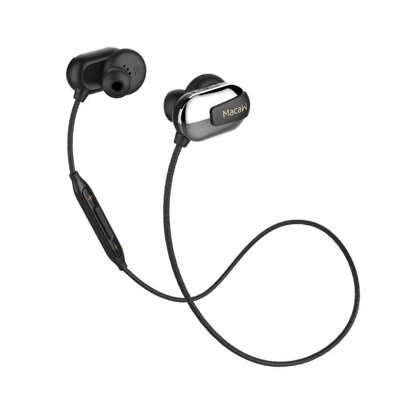 

PIZEN MACAW T60 PRO Bluetooth Earphone Microphone high end IPX5 Waterproof sweat canceling noise EARPHONES with case headset