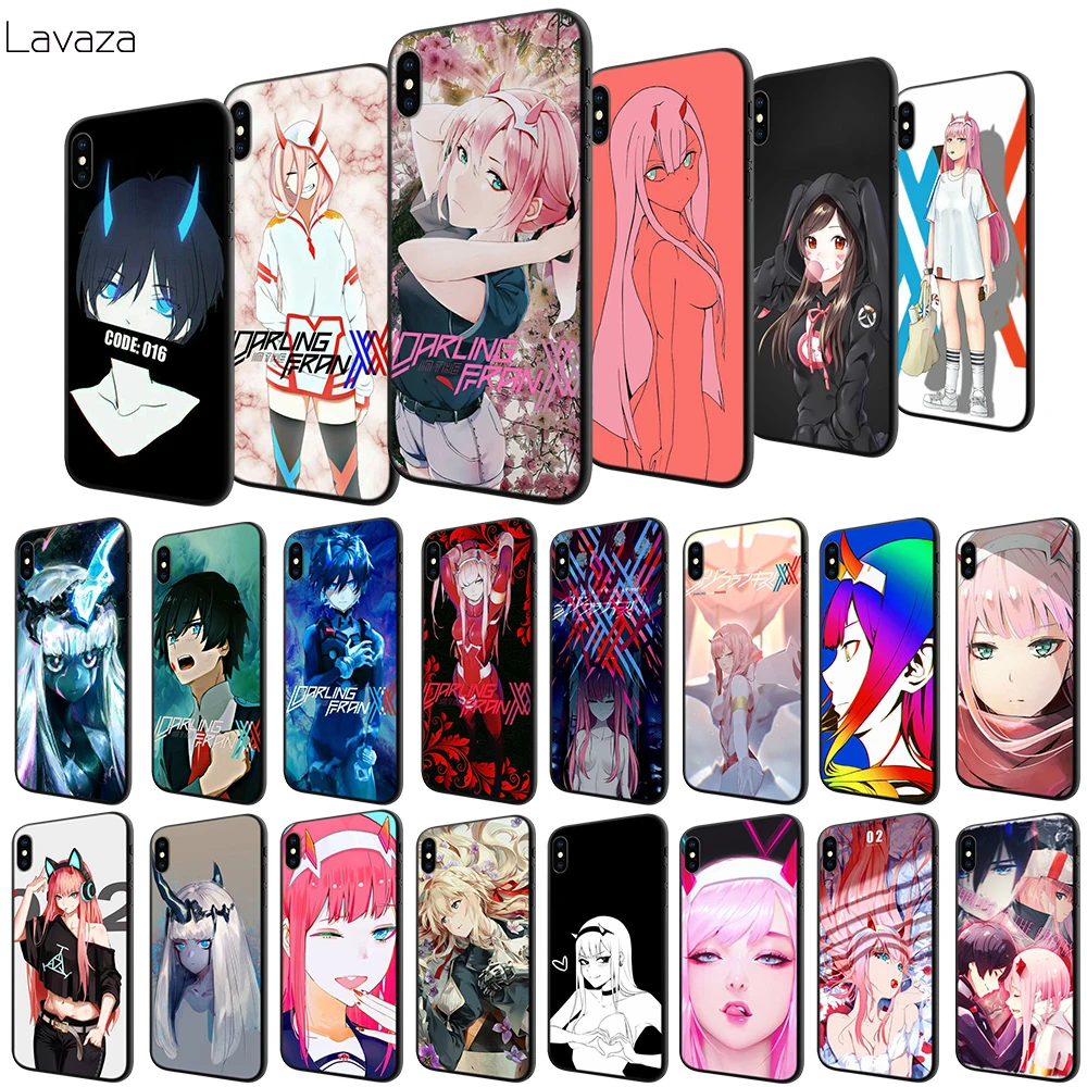 Мягкий чехол Lavaza Anime Darling in the FranXX для Apple iPhone 6 6S 7 8 Plus 5 5S SE X XS MAX XR TPU | Мобильные
