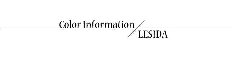 COLOR INFORMATION