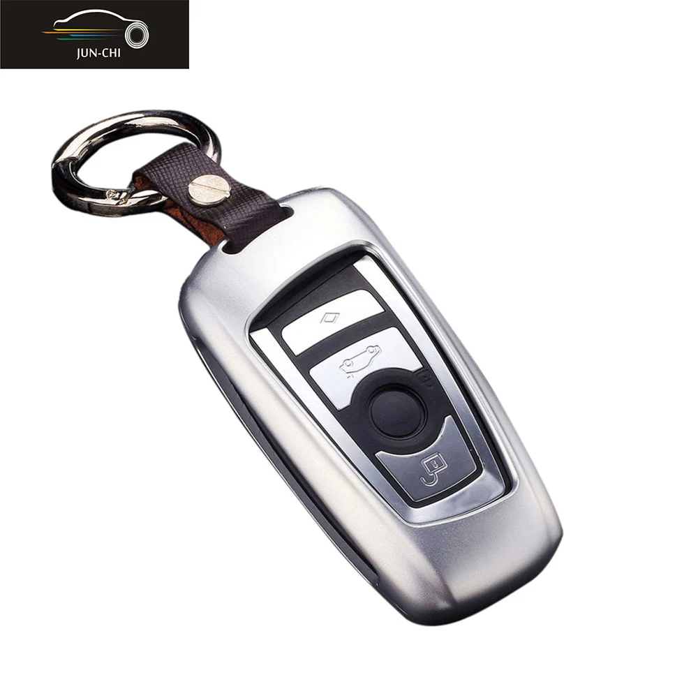 Auto Car Remote Key Cover Chain Holder Skin Case Shell for BMW 5 Series 525 528 530 535 3 series 316 320 328 330 335 Car Styling