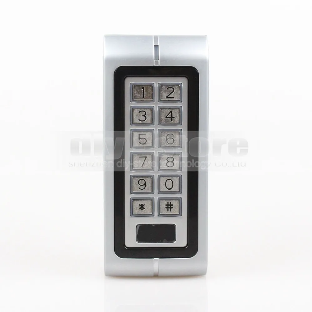 DIYSECUR RFID 125 кГц идентификационная карта Пароль металлическая клавиатура система