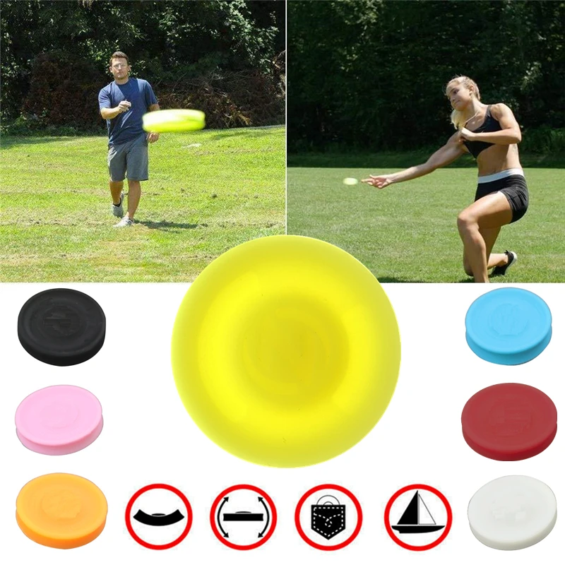 1-5 قطعة سيليكون البسيطة تحلق قرص الفريسبي جيب لينة جديد تدور في اصطياد لعبة Frisbie طريقة جديدة للعب الشاطئ في الهواء الطلق 1-5 قطعة سيليكون البسيطة تحلق قرص الفريسبي جيب لينة جديد تدور في اصطياد لعبة Frisbie طريقة جديدة للعب الشاطئ في الهواء الطلق
