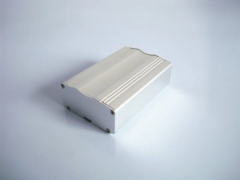 Корпус прибора, промышленный алюминиевый корпус из сплава, маленькая коробка для проекта DIY 53*26*80 мм, распределительный электронный чехол
