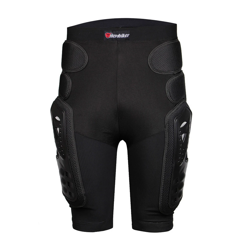Herobiker мотоциклетная куртка защитная Экипировка + шорты штаны защита для бедер