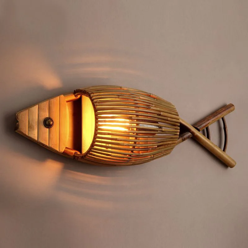 

TUDA 2017 Creative Bamboo Table Lamps for Bedroom Personality Decoration Bamboo Lamp