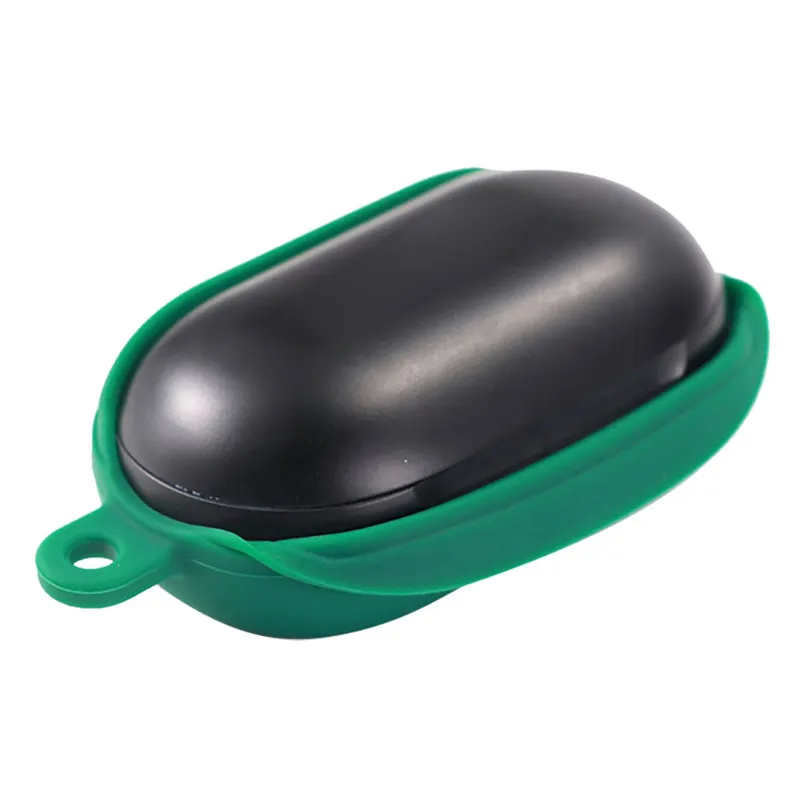 Silicone Case Cover Soft and Flexible Scratch Shock Resistant for Samsung Galaxy Buds Wireless Charging with Carabiner 40MAY1010
