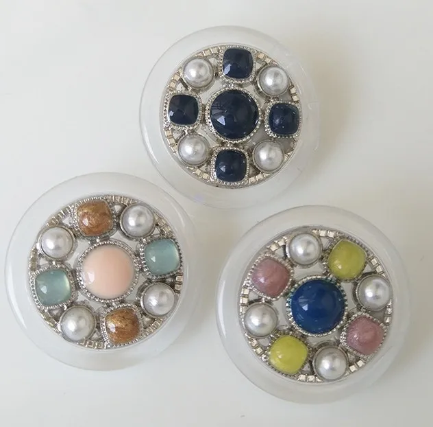 

New 10 pieces Fashion high-grade Metal Drip oil jacket buttons shirt Sweater button Decorations accessories 20mm Free shipping