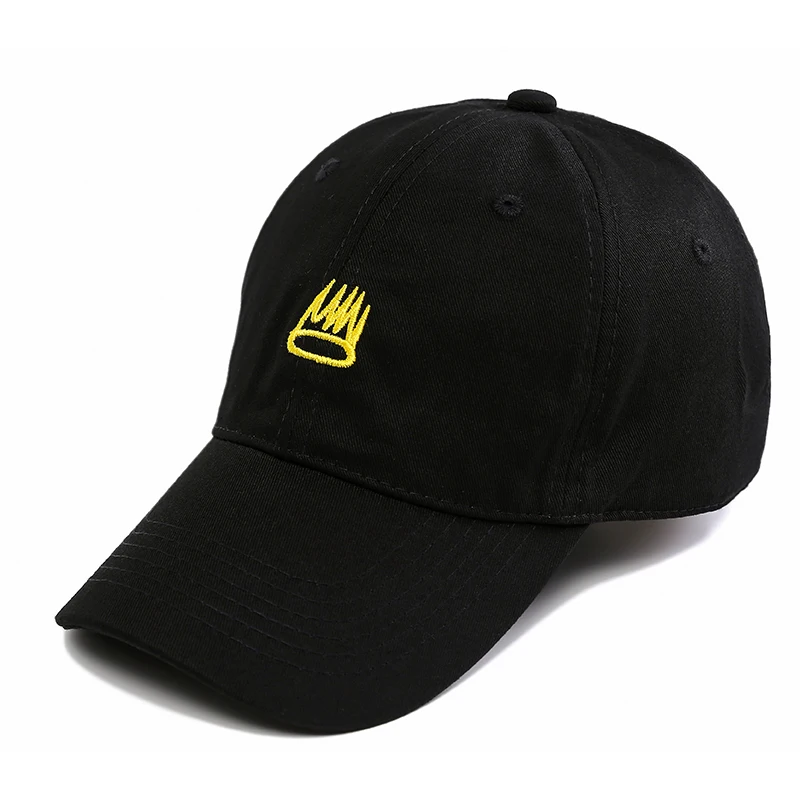 Murah Sinner Crown Baseball Cap Curved Bill Ayah Topi baru Lahir 100% Katun Cole Dunia J 2017 Baik Kualitas Merek Topi untuk Pria dan wanita