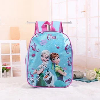 

New Cartoon Backpack For Kids Elsa Anna Schoolbag Cute Girls Princess School Bag Boys n Kindergarten Backpacks
