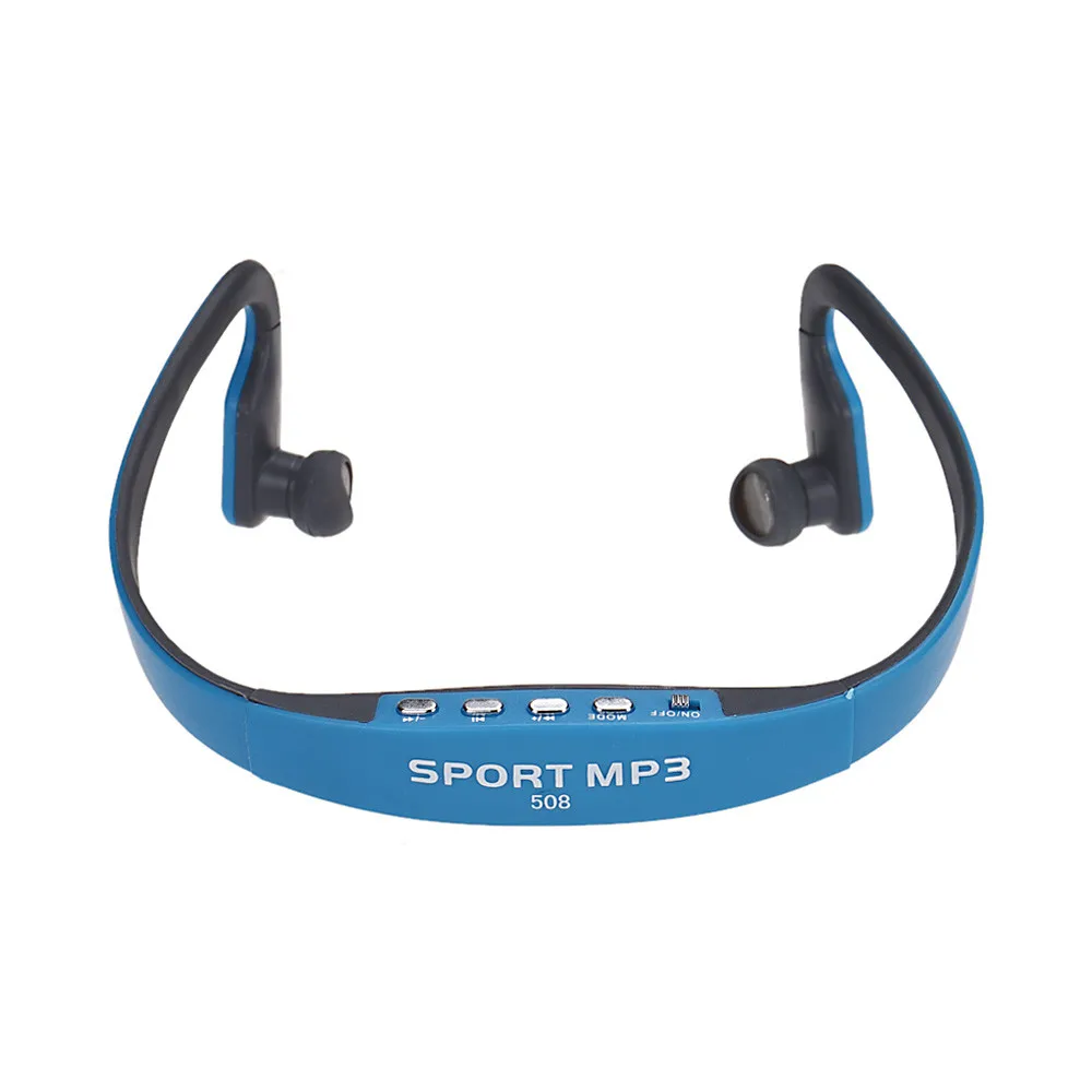 

VOBERRY Wireless Card FM Stereo Radio Function MP3 Sports Headset Earphone Headset Music Stereo Earbuds Bluetooths Microphone