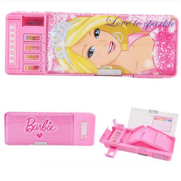 Achat Porte crayon multifonction créatif pour filles multi couche mignon kawaii école crayon sac escolar papelaria chancellerie etui