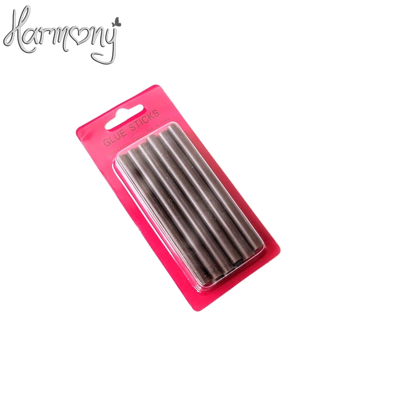 12pcs 0.7*10 cm Keratin Glue Sticks, 4 colors optional in stock 1 pack