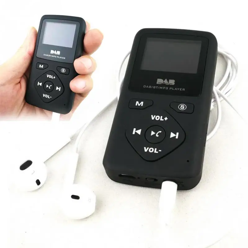 

DAB-P7 Professional Radio Receiver Pocket Stereo Radio MP3 Player Mini FM LCD Display Digital Radio