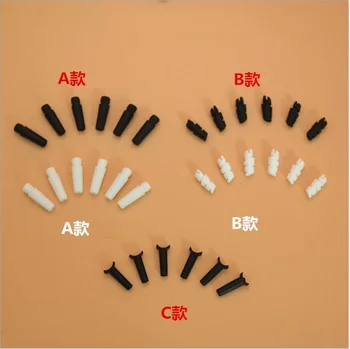

100Pairs Plastic High Quality In Ear Shell Tail Tube Repair Parts DIY Tail Pipe Accessories For Earphone Shell 5 Types