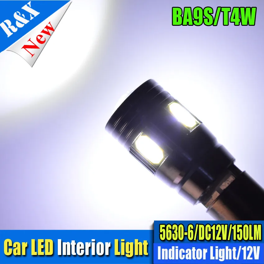 2/4 шт. Авто Обратный светодиодный canbus BAX9S сбоку H6W Canbus 10 5730 smd СВЕТОДИОДНЫЙ