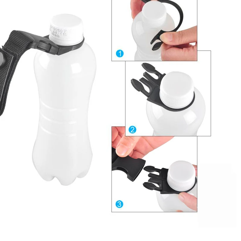 

Tactical Multifunction Nylon Webbing Water Safety Buckle Bottle Hanging Bottles EDC Carabiner Hook Holder Clip For Camping Tool