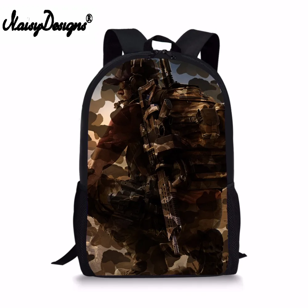 

New Camouflage Theme Backpack Men's School Supplies Bags In Primary Students Notebook Bag Boys Girls Backpacks Mochila Infantil