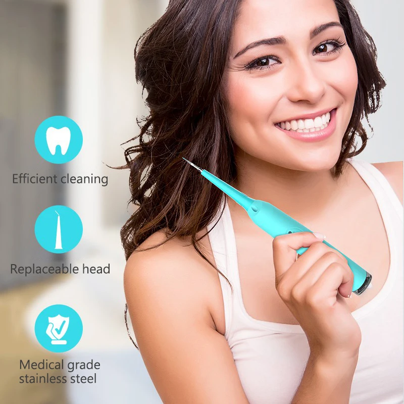Новое обновление для домашнего использования, инструмент для удаления пятен на зубах, зубной камень, зубной камень, машина для чистки зубов, зарядка через usb, светодиодный светильник